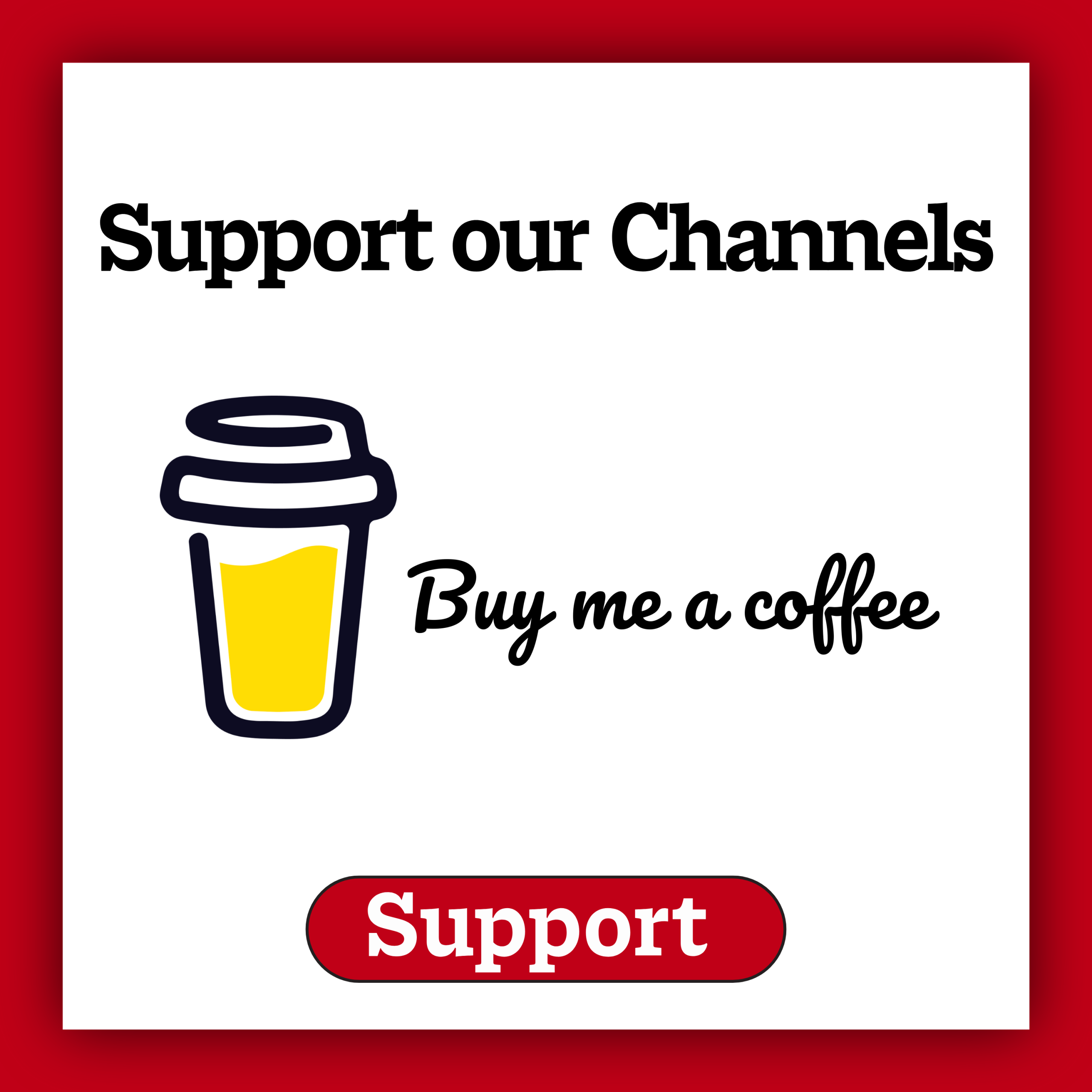 Buy me a Coffee button